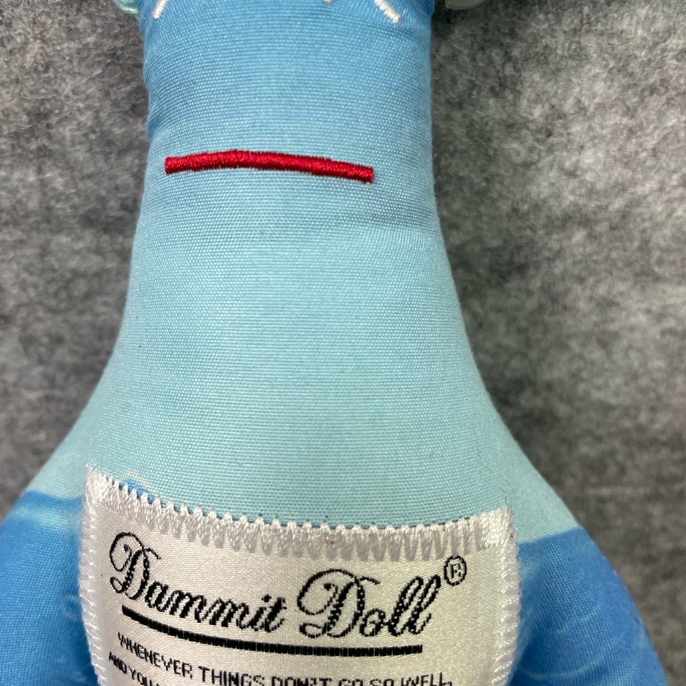Dammit Doll Lift Aquatic Doll Stress Relief Gag Gift Therapy New Plush 12" Fish - Picture 3 of 8